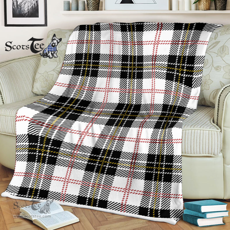 Scotstee Shop - Scotstee Shop Tartan Plaid Fleece Blankets MacPherson Clan Tartan Plaid Fleece Blanket Scottish