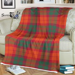 Scotstee Shop - Scotstee Shop Tartan Plaid Fleece Blankets MacNab Ancient Clan Tartan Plaid Fleece Blanket Scottish