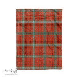 Plaid Blanket Morrison Red Ancient Tartan Blanket Scottish Plaid Throw Blanket Tartan Plaid Fleece Blanket
