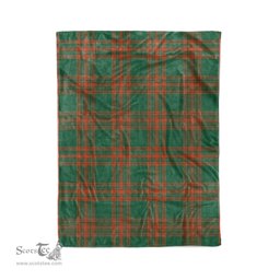 Plaid Blanket Menzies Green Ancient Tartan Blanket Scottish Plaid Throw Blanket Tartan Plaid Fleece Blanket