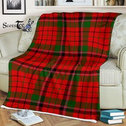 Scotstee Shop - Scotstee Shop Tartan Plaid Fleece Blankets MacNeacail Clan Tartan Plaid Fleece Blanket Scottish