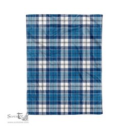 Plaid Blanket Muirhead Blue Tartan Blanket Scottish Plaid Throw Blanket Tartan Plaid Fleece Blanket