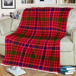 Scotstee Shop - Scotstee Shop Tartan Plaid Fleece Blankets MacRae Modern Clan Tartan Plaid Fleece Blanket Scottish