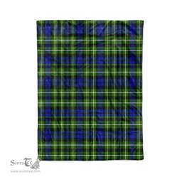 Plaid Blanket Monteith Tartan Blanket Scottish Plaid Throw Blanket Tartan Plaid Fleece Blanket
