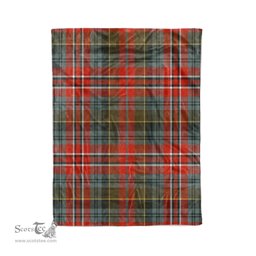 Macpherson Tartan Blanket Plaid Blanket MacPherson Weathered Tartan Blanket Scottish Plaid Throw Blanket Tartan Plaid Fleece Blanket