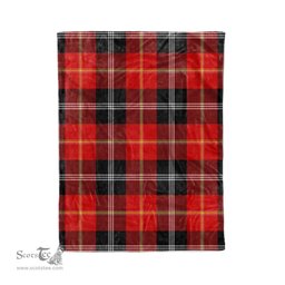 Plaid Blanket Marjoribanks Tartan Blanket Scottish Plaid Throw Blanket Tartan Plaid Fleece Blanket