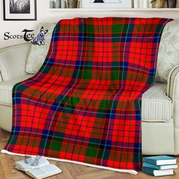 Scotstee Shop - Scotstee Shop Tartan Plaid Fleece Blankets MacNicol Clan Tartan Plaid Fleece Blanket Scottish
