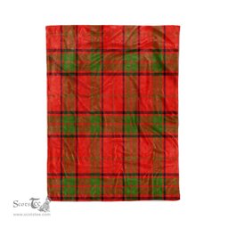 Plaid Blanket Maxton Tartan Blanket Scottish Plaid Throw Blanket Tartan Plaid Fleece Blanket