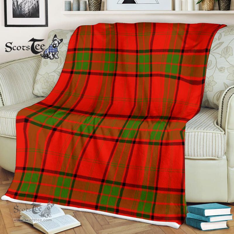 Scotstee Shop - Scotstee Shop Tartan Plaid Fleece Blankets Maxton Clan Tartan Plaid Fleece Blanket Scottish