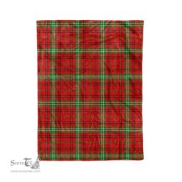 Plaid Blanket Morrison Red Modern Tartan Blanket Scottish Plaid Throw Blanket Tartan Plaid Fleece Blanket