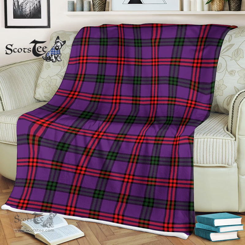 Scotstee Shop - Scotstee Shop Tartan Plaid Fleece Blankets Montgomery Modern Clan Tartan Plaid Fleece Blanket Scottish