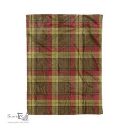 Plaid Blanket MacMillan Old Weathered Tartan Blanket Scottish Plaid Throw Blanket Tartan Plaid Fleece Blanket