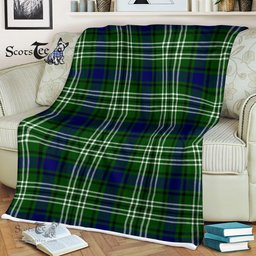 Scotstee Shop - Scotstee Shop Tartan Plaid Fleece Blankets Mow Clan Tartan Plaid Fleece Blanket Scottish