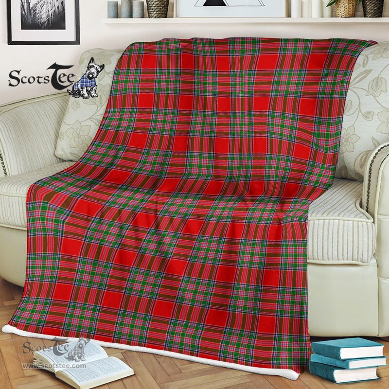 Plaid Blanket MacBean Tartan Blanket Scottish Plaid Throw Blanket Tartan Plaid Fleece Blanket