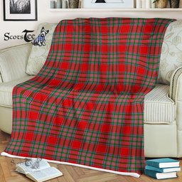 Plaid Blanket MacBean Tartan Blanket Scottish Plaid Throw Blanket Tartan Plaid Fleece Blanket