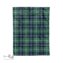Plaid Blanket MacDonald Of The Isles Hunting Ancient Tartan Blanket Scottish Plaid Throw Blanket Tartan Plaid Fleece Blanket