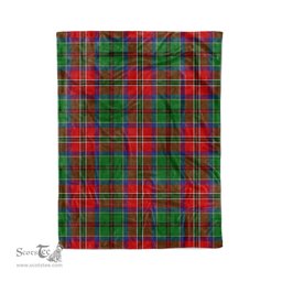 Plaid Blanket MacCulloch Tartan Blanket Scottish Plaid Throw Blanket Tartan Plaid Fleece Blanket