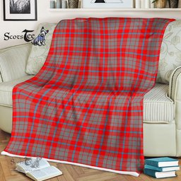 Scotstee Shop - Scotstee Shop Tartan Plaid Fleece Blankets Moubray Clan Tartan Plaid Fleece Blanket Scottish