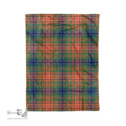 Plaid Blanket Wilson Tartan Blanket Scottish Plaid Throw Blanket Tartan Plaid Fleece Blanket