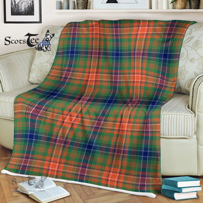 Plaid Blanket Wilson Tartan Blanket Scottish Plaid Throw Blanket Tartan Plaid Fleece Blanket