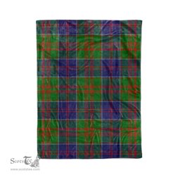 Plaid Blanket Stewart of Appin Hunting Modern Tartan Blanket Scottish Plaid Throw Blanket Tartan Plaid Fleece Blanket