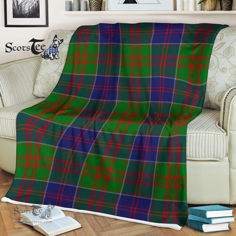 Plaid Blanket Stewart of Appin Hunting Modern Tartan Blanket Scottish Plaid Throw Blanket Tartan Plaid Fleece Blanket