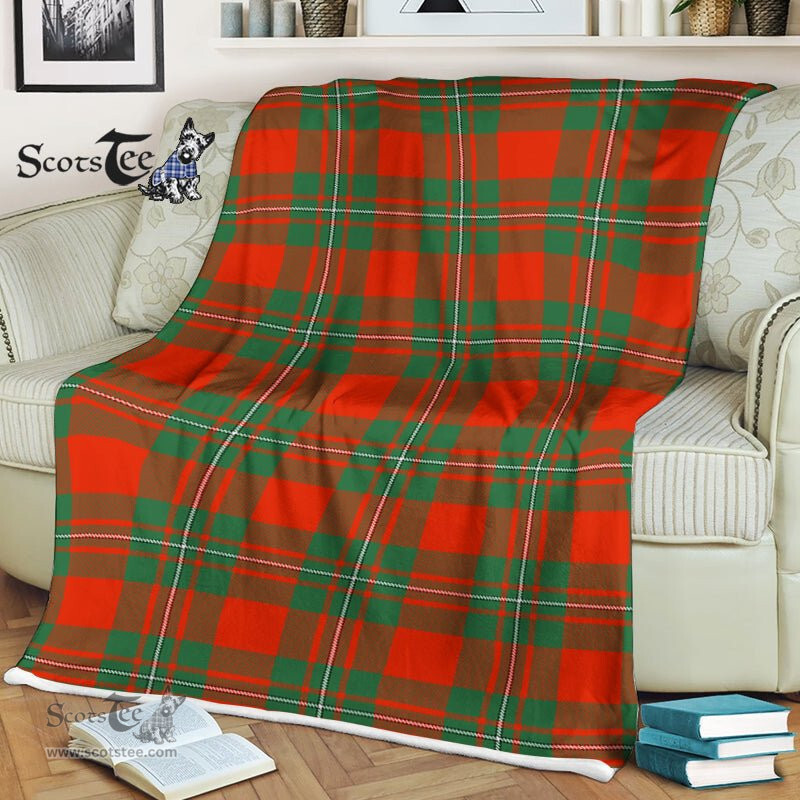 Plaid Blanket MacGregor Ancient Tartan Blanket Scottish Plaid Throw Blanket Tartan Plaid Fleece Blanket