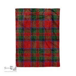 Plaid Blanket MacDuff Tartan Blanket Scottish Plaid Throw Blanket Tartan Plaid Fleece Blanket