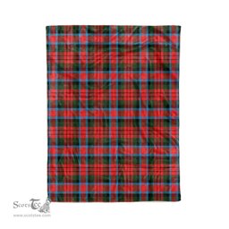 Plaid Blanket MacDuff Modern Tartan Blanket Scottish Plaid Throw Blanket Tartan Plaid Fleece Blanket