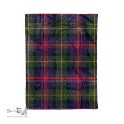 Plaid Blanket MacLennan Tartan Blanket Scottish Plaid Throw Blanket Tartan Plaid Fleece Blanket