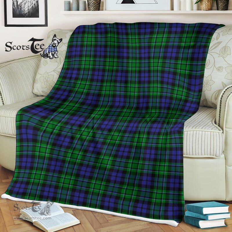 Plaid Blanket MacCallum Tartan Blanket Scottish Plaid Throw Blanket Tartan Plaid Fleece Blanket