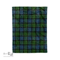 Plaid Blanket MacKie Tartan Blanket Scottish Plaid Throw Blanket Tartan Plaid Fleece Blanket