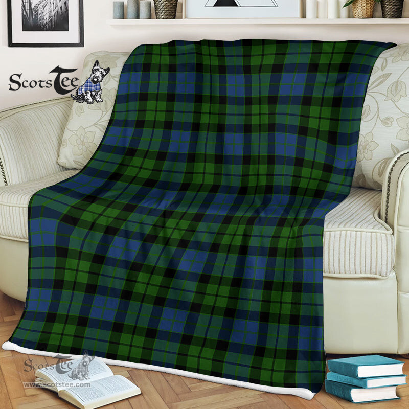 Scotstee Shop - Scotstee Shop Tartan Plaid Fleece Blankets MacKie Clan Tartan Plaid Fleece Blanket Scottish
