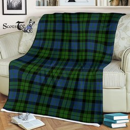 Scotstee Shop - Scotstee Shop Tartan Plaid Fleece Blankets MacKie Clan Tartan Plaid Fleece Blanket Scottish