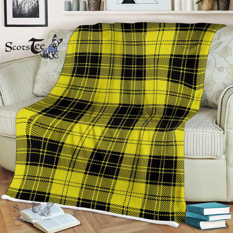 Scotstee Shop - Scotstee Shop Tartan Plaid Fleece Blankets MacLachlan Clan Tartan Plaid Fleece Blanket Scottish