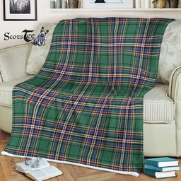 Plaid Blanket MacFarlane Hunting Ancient Tartan Blanket Scottish Plaid Throw Blanket Tartan Plaid Fleece Blanket