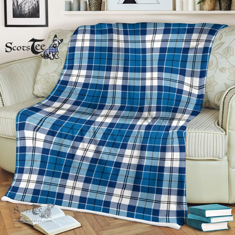 Plaid Blanket Strathclyde District Tartan Blanket Scottish Plaid Throw Blanket Tartan Plaid Fleece Blanket