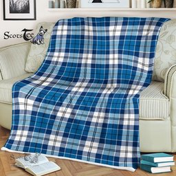 Plaid Blanket Strathclyde District Tartan Blanket Scottish Plaid Throw Blanket Tartan Plaid Fleece Blanket