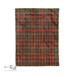 Plaid Blanket MacKintosh Hunting Weathered Tartan Blanket Scottish Plaid Throw Blanket Tartan Plaid Fleece Blanket