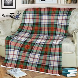 Plaid Blanket MacDuff Dress Ancient Tartan Blanket Scottish Plaid Throw Blanket Tartan Plaid Fleece Blanket
