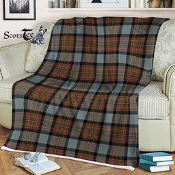 Scotstee Shop - Scotstee Shop Tartan Plaid Fleece Blankets MacLaren Weathered Clan Tartan Plaid Fleece Blanket Scottish