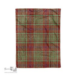 Plaid Blanket MacGillivray Hunting Ancient Tartan Blanket Scottish Plaid Throw Blanket Tartan Plaid Fleece Blanket