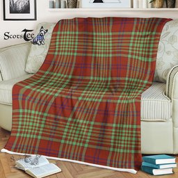Plaid Blanket MacGillivray Hunting Ancient Tartan Blanket Scottish Plaid Throw Blanket Tartan Plaid Fleece Blanket