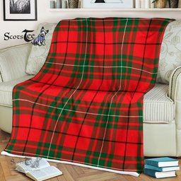 Plaid Blanket MacAulay Modern Tartan Blanket Scottish Plaid Throw Blanket Tartan Plaid Fleece Blanket