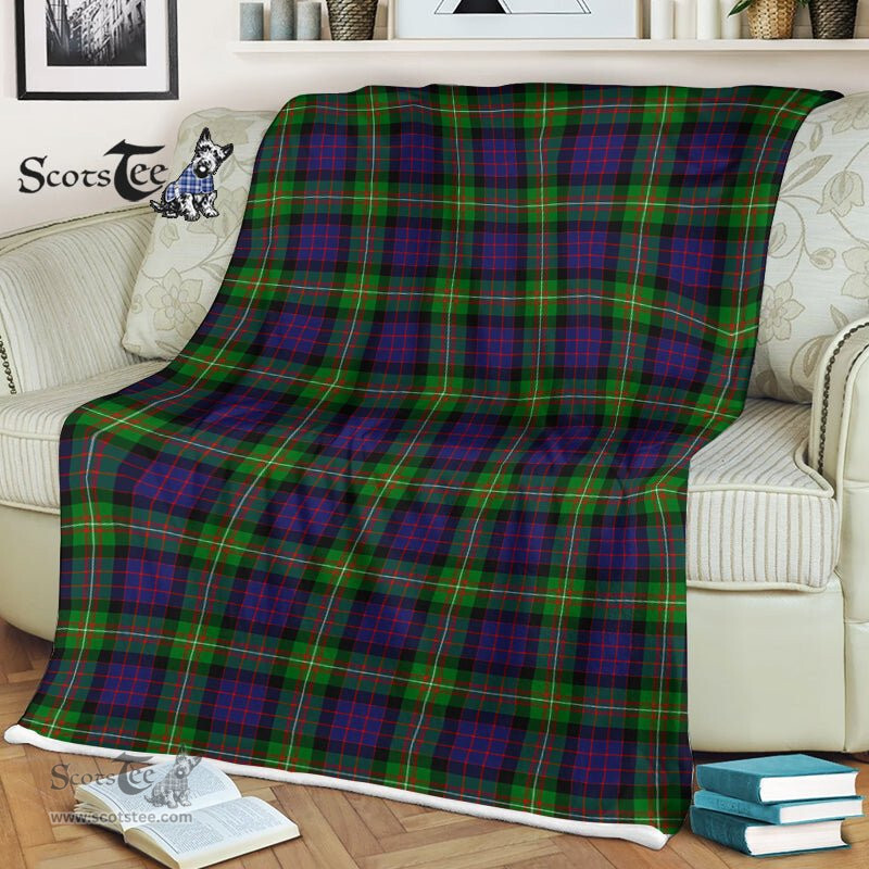 Plaid Blanket MacDonell of Glengarry Tartan Blanket Scottish Plaid Throw Blanket Tartan Plaid Fleece Blanket