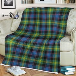 Plaid Blanket Watson Ancient Tartan Blanket Scottish Plaid Throw Blanket Tartan Plaid Fleece Blanket
