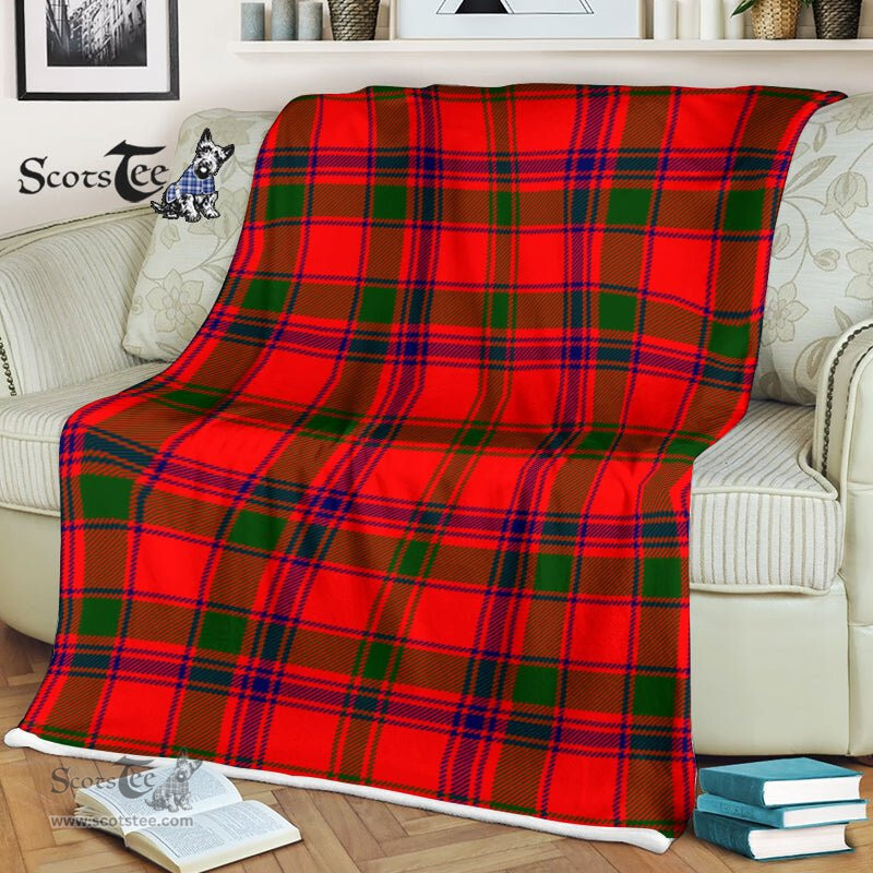 Plaid Blanket MacColl Tartan Blanket Scottish Plaid Throw Blanket Tartan Plaid Fleece Blanket