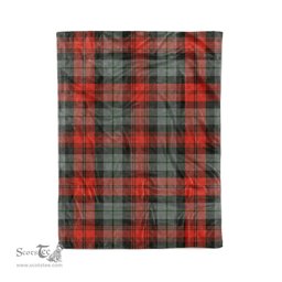 Plaid Blanket MacLachlan Weathered Tartan Blanket Scottish Plaid Throw Blanket Tartan Plaid Fleece Blanket