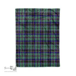 Plaid Blanket Stevenson Tartan Blanket Scottish Plaid Throw Blanket Tartan Plaid Fleece Blanket
