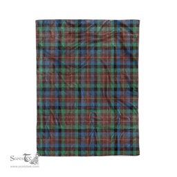 Plaid Blanket MacDuff Hunting Ancient Tartan Blanket Scottish Plaid Throw Blanket Tartan Plaid Fleece Blanket